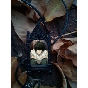 Death Note Pendant L - Japanese Manga Ryuk Anime Comic Jewelry